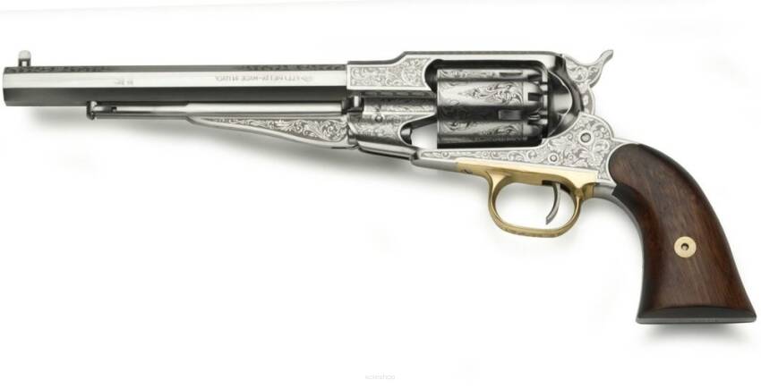 PIETTA 1858 Remington NICKELE LASER .44 8
