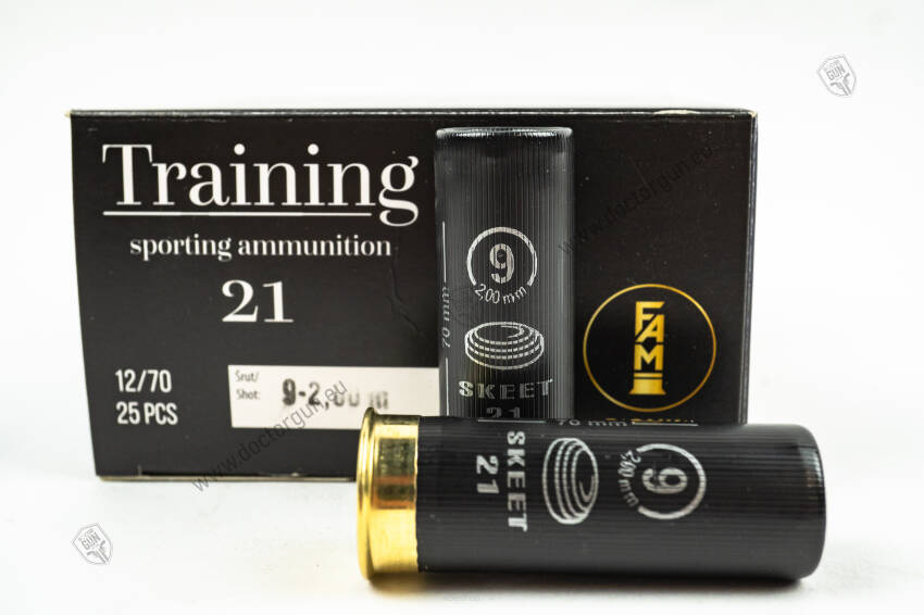 Amunicja śrutowa 12/70 TRAINING 21g 7,5-2,40mm