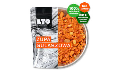 Liofilizowana racja żywnościowa LYO Zupa Gulaszowa