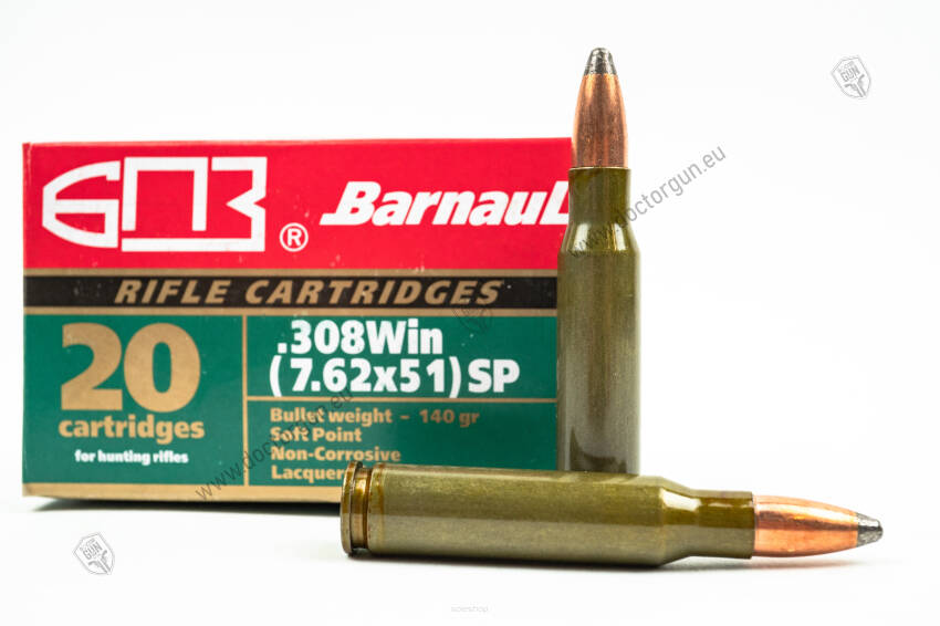 Amunicja BARNAUL 308 WIN SP 140 gr
