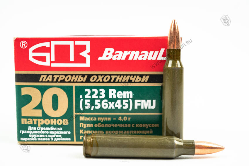 Amunicja .223 REM 4,0g ZN FMJBT BARNAUL