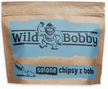 Czipsy z bobu Wild Bobby Solone 100g